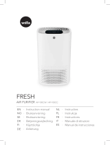 Wilfa AP-100CW Fresh Air Purifier Användarmanual