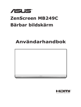 Asus ZenScreen MB249C Användarguide