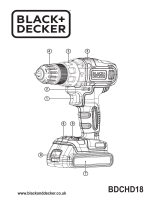 BLACK+DECKER BDCHD18D1KA Användarmanual