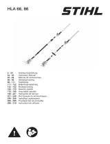 STIHL HLA 66 Cordless Hedge Trimmer Användarmanual