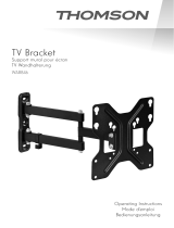 Thomson WAB846 TV Bracket Användarmanual