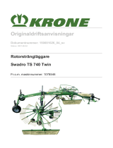 Krone BA Swadro TS 740 Twin Bruksanvisningar