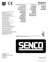 Senco NS20XP 50.8mm Heavy Duty Wire Air Stapler Användarmanual