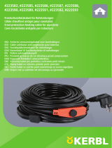 Kerbl 223582 Heating Cable 230V 1m,16W Användarmanual
