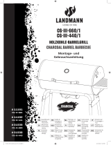 LANDMANN Holzkohlegrill "Black Taurus 440" Bruksanvisningar