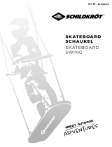 Schildkröt Schaukelsitz "Skateboard Swing" Användarmanual