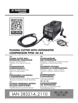 Parkside PPSK 40 A2 Plasma Cutter Användarmanual