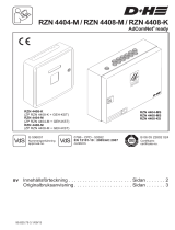 D+H RZN 4408-K Bruksanvisningar