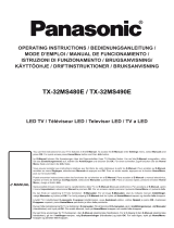 Panasonic TX32MS490E Snabbstartsguide