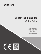 Wisenet PNO-A9081RLP Network Camera Användarguide