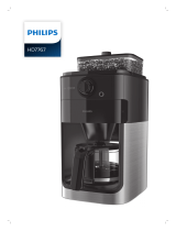 Philips HD7767 Drip Filter Coffee Machine Användarmanual