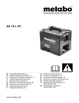 Metabo AS 18 L PC Bruksanvisningar