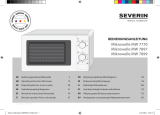 SEVERIN MW 7770 Microwave Användarmanual
