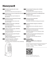 Honeywell CS10PE Portable Evaporative Air Cooler Användarmanual