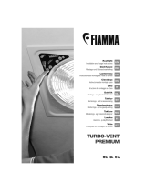 Fiamma Turbo Vent Premium Rooflight Användarmanual