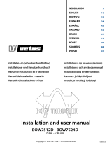 Vetus BOW7512D Bow Thruster Användarmanual