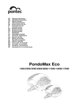 Pontec 2500 PondoMax Eco Pond Pump Användarmanual