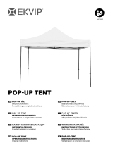 EKVIP Pop up Tent for 1 Person Användarmanual