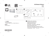 LG 24UD58 LED LCD Monitor Användarguide