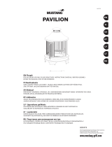 Mustang Fire pit Pavilion Bruksanvisning