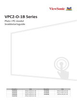 ViewSonic VPC25-W53-O1-1B Snabbstartsguide