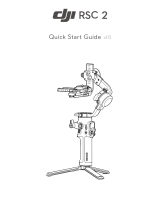 dji RSC 2 Gimbal Stabilizer Användarguide