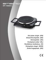 Emerio HP-116026.2 Single Hot Plate Användarmanual
