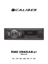Caliber RMD 056DAB-BT Car radio 4×75 Watts Användarmanual