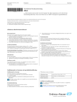 Endres+Hauser KA RN22 Short Instruction