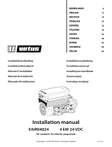 Vetus E-Air EAIR04024 Installationsguide