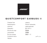 Bose Quietcomfort Earbuds II Charging Case Användarmanual