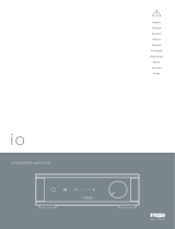 Rega io Integrated Amplifier Användarmanual