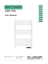 Eurom 500-750 Sani Towel Användarmanual