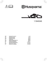 Husqvarna 115iHD45 Cordless Hedge Trimmer Kit Användarmanual