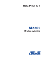 Asus ROG Phone 7 Bruksanvisning