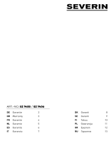 SEVERIN EZ 7405 2-in-1 Ice Cream Maker Användarmanual