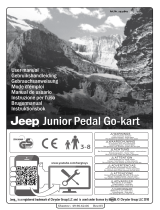 Jeep 2531801 Junior Pedal Go-kart Användarmanual