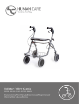 Human Care 89009 Rollator Fellow Classic Användarmanual