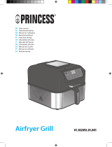 Princess 01.182092.01.001 Airfryer Grill Användarmanual