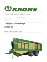 Krone BA ZX 560 GD (TT405-31) Bruksanvisningar