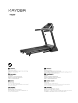 Kayoba 002399 Treadmill Exercise Machine Användarmanual