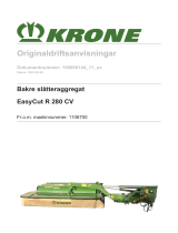 Krone BA EasyCut R 280 CV Bruksanvisningar