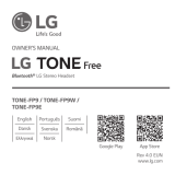 LG TONE-FP9W Användarmanual