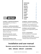 Vetus WRCBS Universal Bluetooth Wireless Remote Control Användarmanual