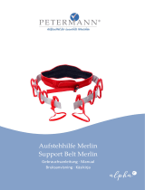 Human Care Alpha Support Belt Merlin Användarmanual