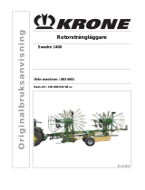 Krone BA Swadro 1400 Bruksanvisningar