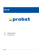 probst WEZ-06 Användarmanual