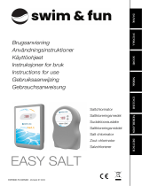 swim fun Easy Salt Chlorine Generator 30 m3 Användarmanual
