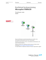 Endres+Hauser Micropilot FMR62B Short Instruction