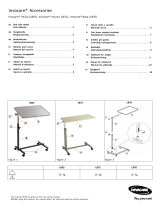 Invacare L865 Bed Table Användarmanual